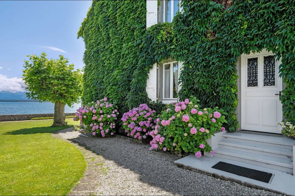 Exceptional Waterfront Villa with Private Marina in Nyon